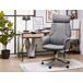 Beliani Silla de oficina PILOT Beliani Silla de oficina PILOT Gris