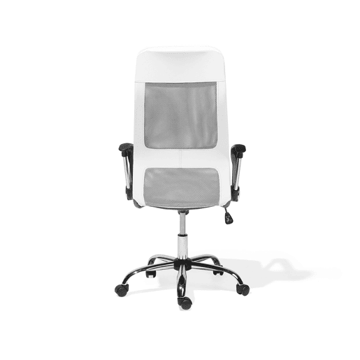 Cadeira de escritório PIONEER Pele sintética Branco