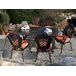 Beliani Silla de jardín LIZZANO Beliani Silla de jardín LIZZANO Marrón