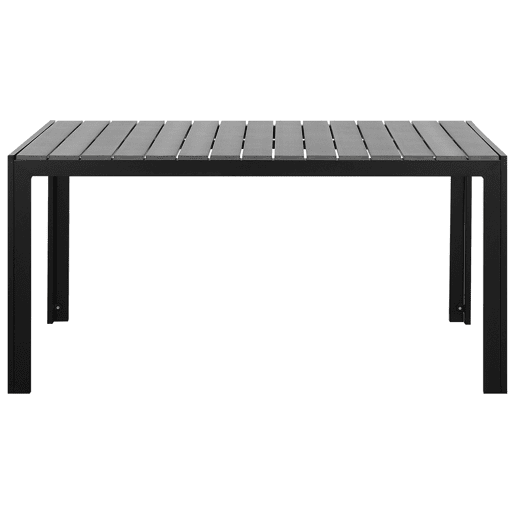 Mesa de refeição de jardim COMO 150 cm 90 cm Cinzento