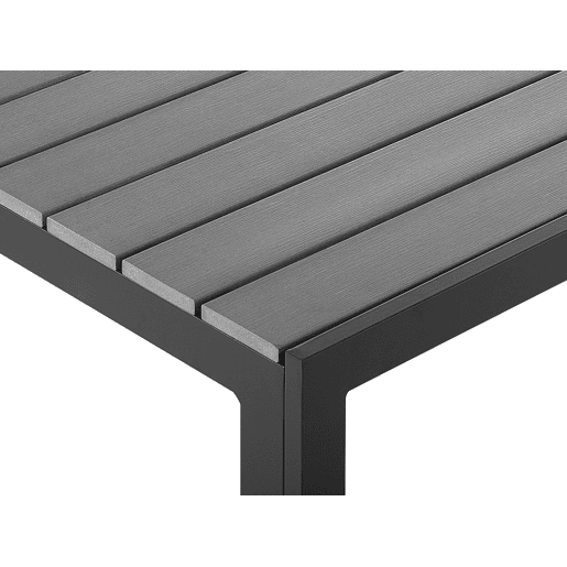 Mesa de refeição de jardim COMO 150 cm 90 cm Cinzento