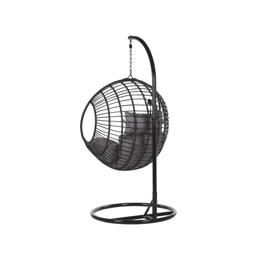 Cadeira Suspensa com Suporte ASPIO Preto Cadeira Suspensa com Suporte ASPIO Preto