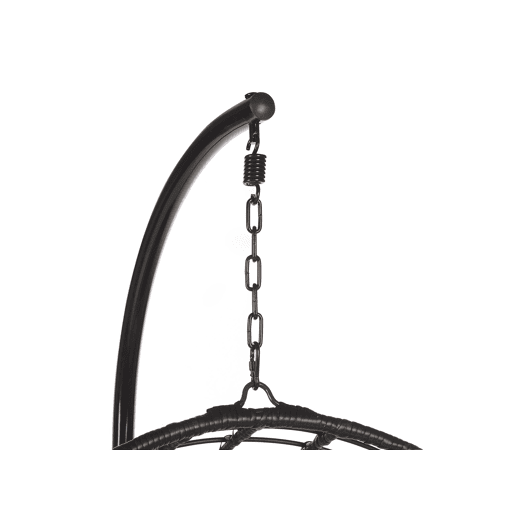 Cadeira Suspensa com Suporte ASPIO Preto Cadeira Suspensa com Suporte ASPIO Preto