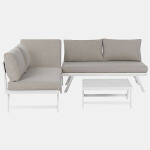 Beliani Conjunto lounge COCCORINO