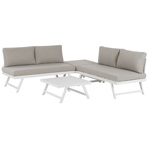 Beliani Conjunto lounge COCCORINO