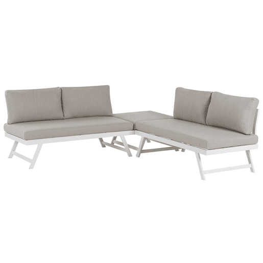 Beliani Conjunto lounge COCCORINO