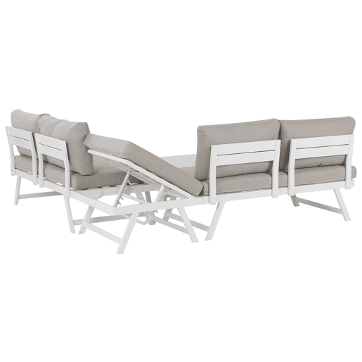 Beliani Conjunto lounge COCCORINO