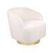 Beliani Sillón LAVIK Beliani Sillón LAVIK Blanco