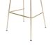 Beliani Silla de bar ARCOLA Beliani Silla de bar ARCOLA Gris Claro