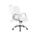 Beliani Silla de oficina PRINCESS Beliani Silla de oficina PRINCESS Blanco