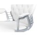 Beliani Silla de oficina PRINCESS Beliani Silla de oficina PRINCESS Blanco