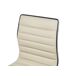 Beliani Taburete giratorio LUCERNE Beliani Taburete giratorio LUCERNE Beige