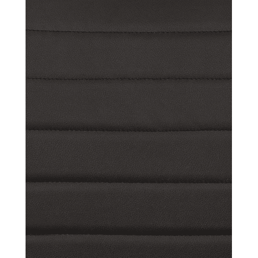 Conjunto de 2 cadeiras de reunião BUFORD Pele sintética Preto