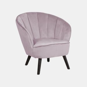 Poltrona DALA Veludo Rosa