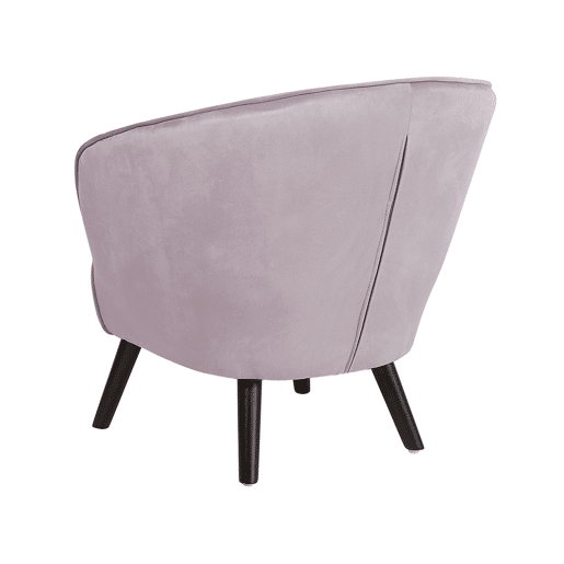 Poltrona DALA Veludo Rosa
