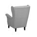 Beliani Sillón ABSON Beliani Sillón ABSON Gris