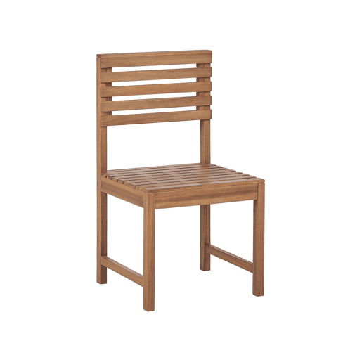 Poltrona modular de jardim TREIA Madeira de acácia Castanho