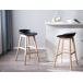 Beliani Silla de bar MICCO Beliani Silla de bar MICCO Negro