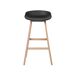Beliani Silla de bar MICCO Beliani Silla de bar MICCO Negro