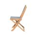 Beliani Silla de jardín CESANA Beliani Silla de jardín CESANA Gris