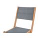 Beliani Silla de jardín CESANA Beliani Silla de jardín CESANA Gris