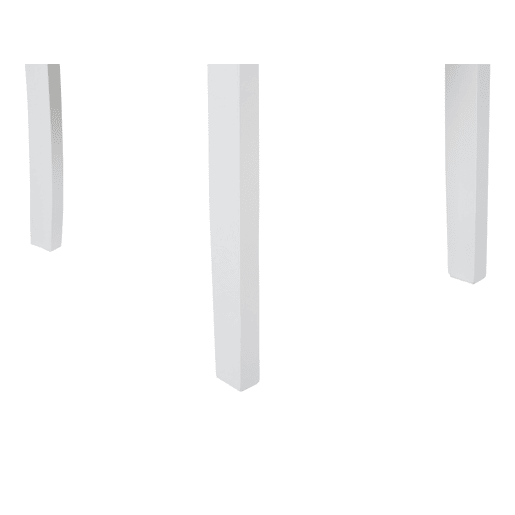 Conjunto de 2 cadeiras de jantar BATTERSBY Madeira Branco