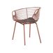 Beliani Silla de comedor HOBACK Beliani Silla de comedor HOBACK Dorado