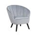Beliani Sillón DALA Beliani Sillón DALA Gris Claro