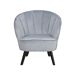 Beliani Sillón DALA Beliani Sillón DALA Gris Claro
