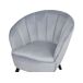 Beliani Sillón DALA Beliani Sillón DALA Gris Claro