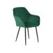 Beliani Silla de comedor WELLSTON Beliani Silla de comedor WELLSTON Verde Oscuro