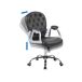 Beliani Silla de oficina PRINCESS Beliani Silla de oficina PRINCESS Negro