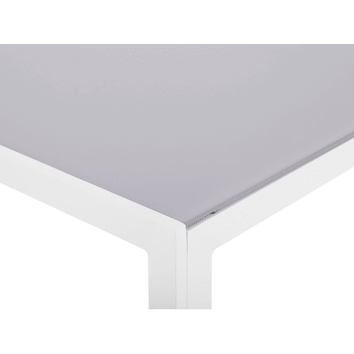 Conjunto de refeições de jardim 6 lugares CATANIA Metal Cinzento