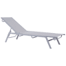 Beliani Cadeira loungerelax NOLI