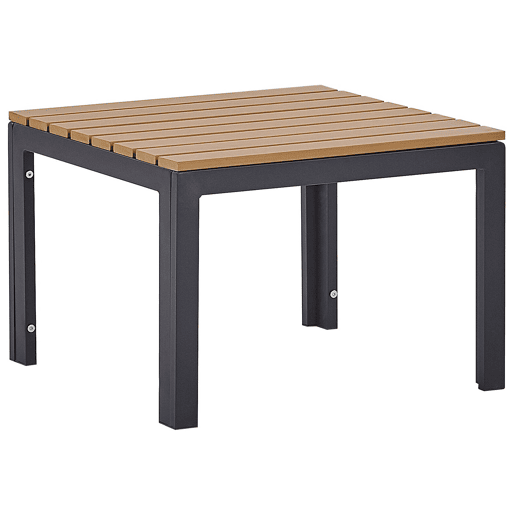 Conjunto de sofás de jardim de canto 4 lugares PIENZA à direita Cinzento