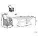 Beliani Conjunto de comedor CASCAIS Beliani Conjunto de comedor CASCAIS Beige