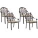 Beliani Silla de jardín ANCONA Beliani Silla de jardín ANCONA Beige