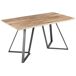Beliani Mesa de comedor UPTON Beliani Mesa de comedor UPTON Marrón