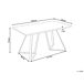 Beliani Mesa de comedor UPTON Beliani Mesa de comedor UPTON Marrón