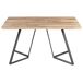 Beliani Mesa de comedor UPTON Beliani Mesa de comedor UPTON Marrón
