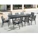 Beliani Conjunto de comedor VALCANETTO/TAVIANO Beliani Conjunto de comedor VALCANETTO/TAVIANO Negro