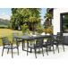 Beliani Conjunto de comedor VALCANETTO/TAVIANO Beliani Conjunto de comedor VALCANETTO/TAVIANO Negro