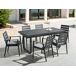 Beliani Silla de jardín TAVIANO Beliani Silla de jardín TAVIANO Negro