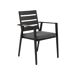 Beliani Silla de jardín TAVIANO Beliani Silla de jardín TAVIANO Negro