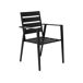 Beliani Silla de jardín TAVIANO Beliani Silla de jardín TAVIANO Negro