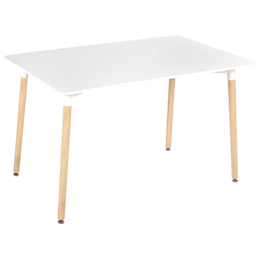 Mesa de jantar NEWBERRY Branco 120 cm 80 cm