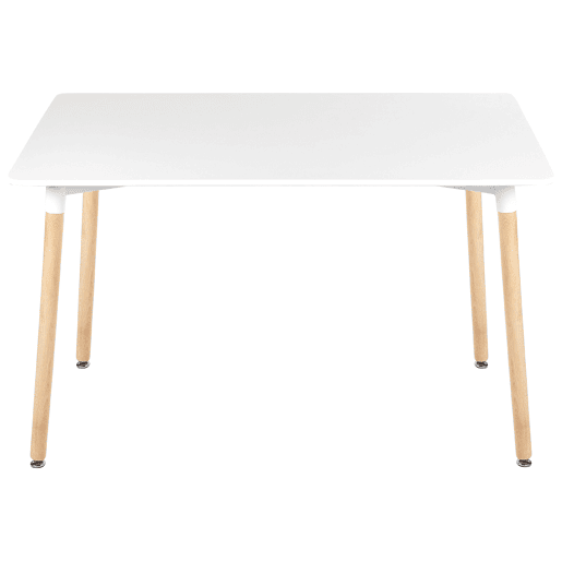 Mesa de jantar NEWBERRY Branco 120 cm 80 cm