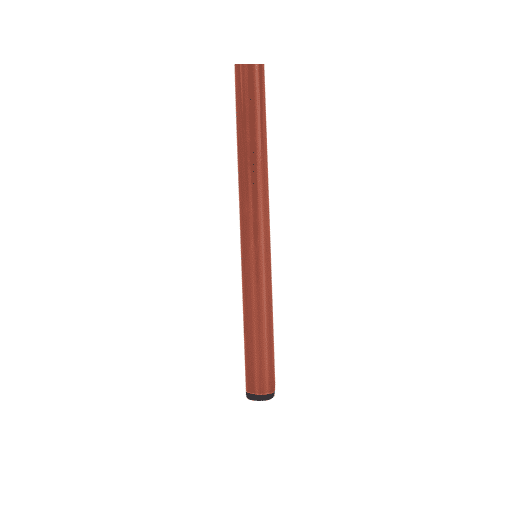 Conjunto de 2 cadeiras de jantar RIGBY Metal Cobre