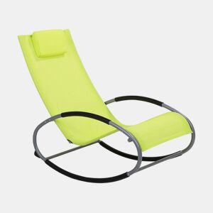 Beliani Cadeira loungerelax CAMPO