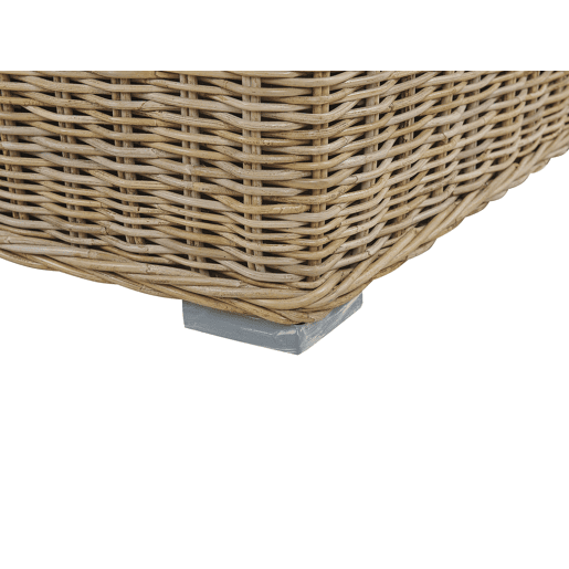 Poltrona de jardim ARDEA Rattan Castanho claro